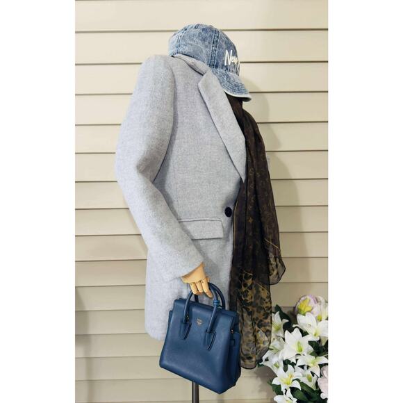 MCM Mini Milla Park Avenue Tote Bag - Navy - Picture 14 of 14